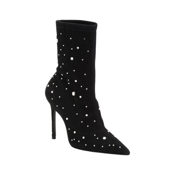 Stuart Weitzman Shoes - STUART WEITZMAN Made In Italy Suede Stretch Cosmic 100 Booties